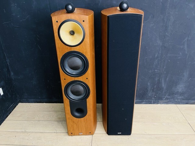 動作保証 B&W Bowers & Wilkins Nautilus 803 トールボーイ型 3ウェイスピーカー ノーチラス 手渡し歓迎 オーディオ機器 手渡し歓迎/510105