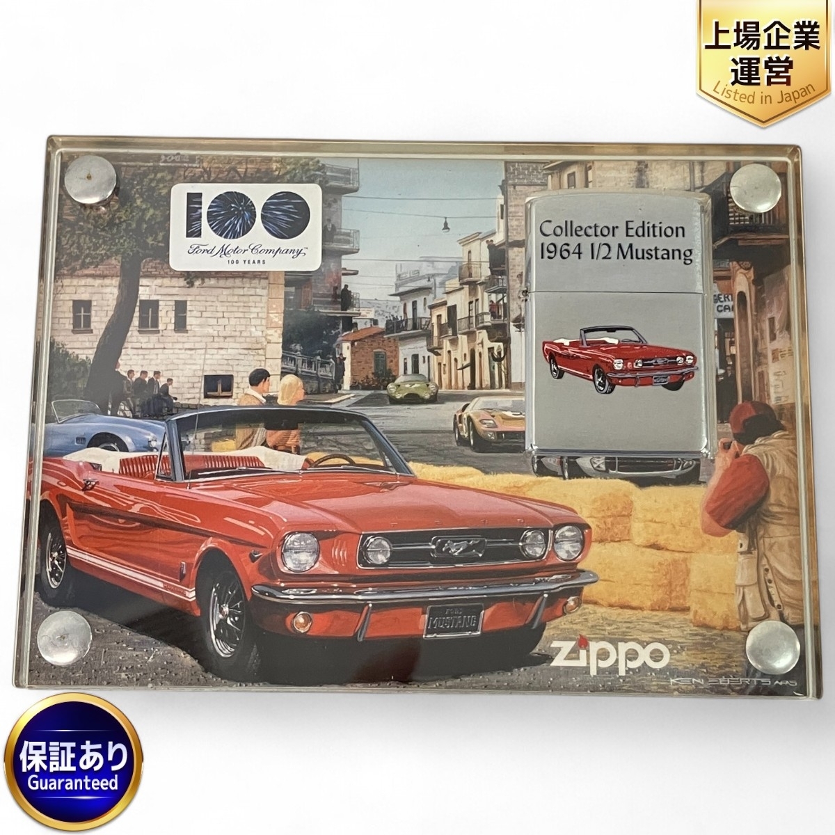 0 ZIPPO 1⁄2 Mustang Zippo 1 Ford Edition - Collection MUSTANG I219 