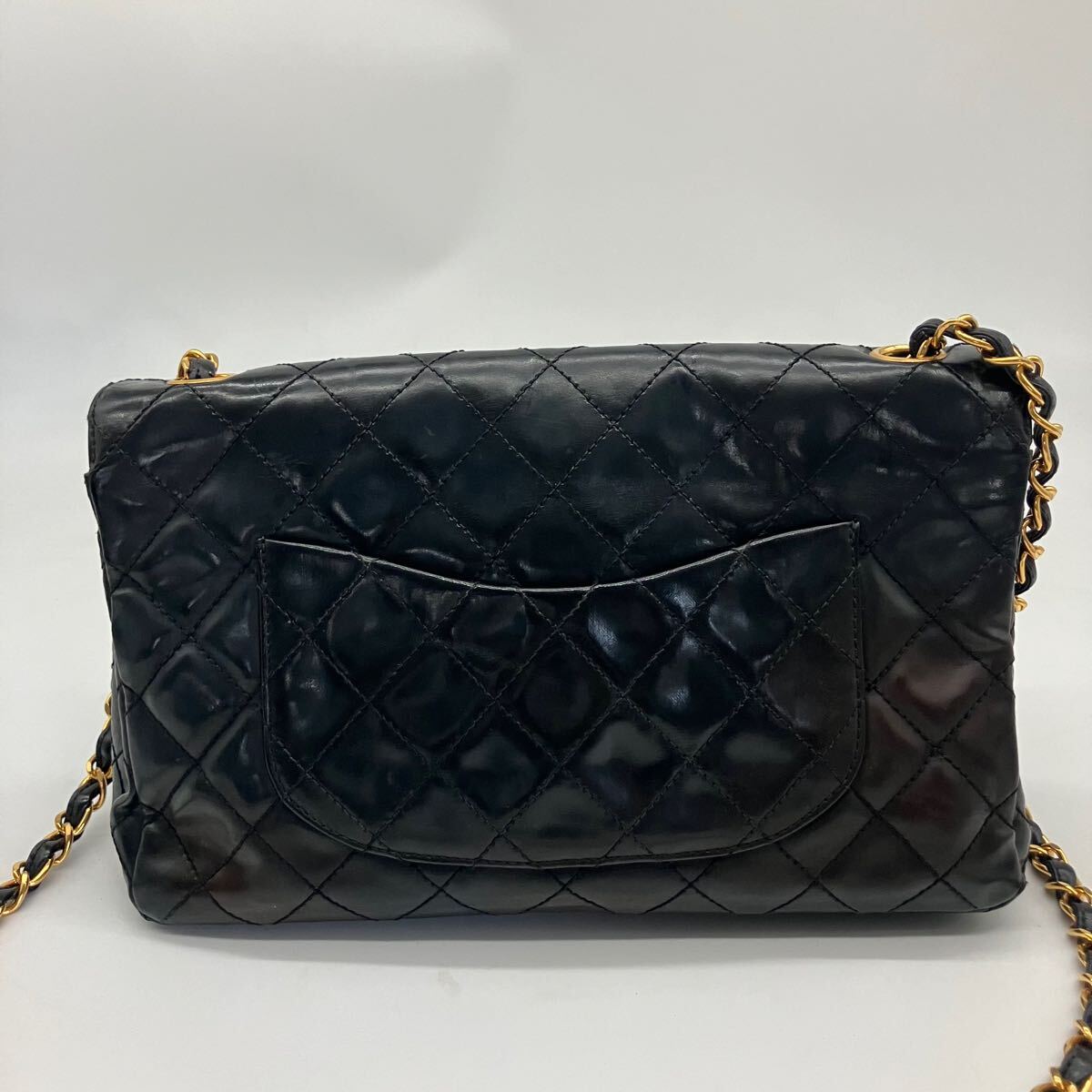 希少 美品 CHANEL シャネル マトラッセ ココマーク チェーンショルダー