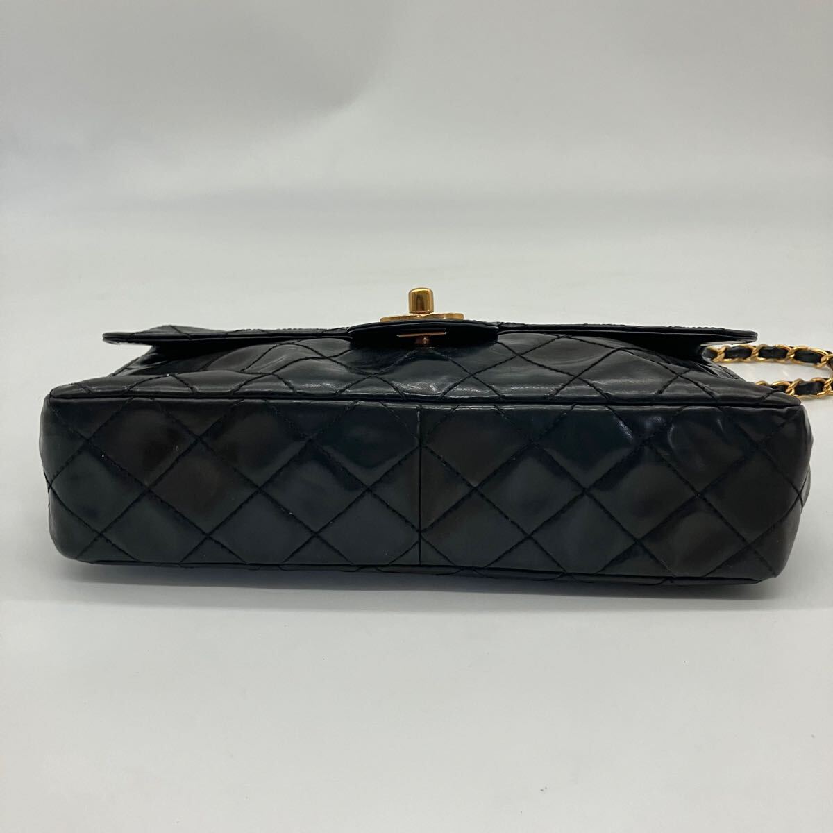 希少 美品 CHANEL シャネル マトラッセ ココマーク チェーンショルダー 