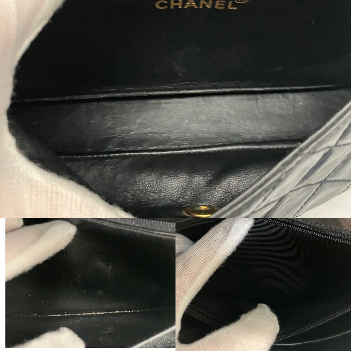 希少 美品 CHANEL シャネル マトラッセ ココマーク チェーンショルダー