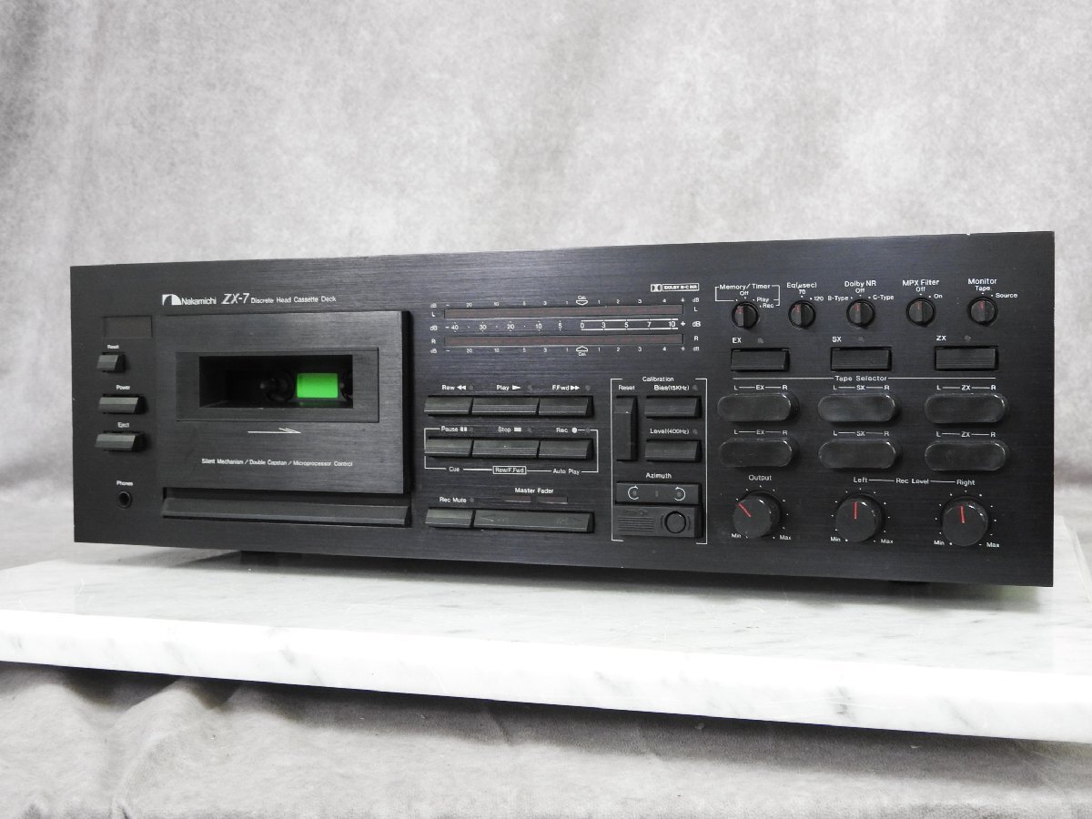 ☆ Nakamichi ナカミチ カセットデッキ ZX-7 ☆ジャンク☆ ZX-7