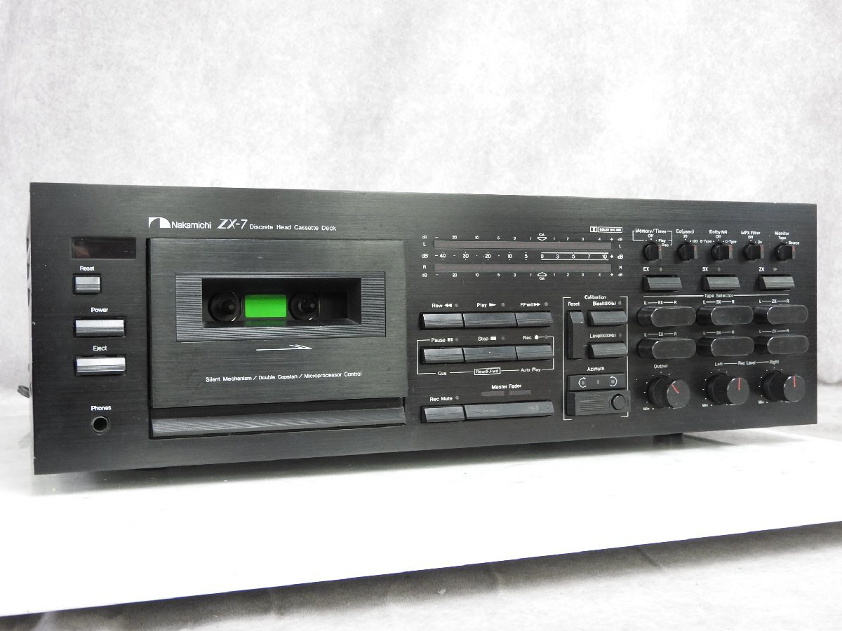 T209 カセットデッキ ☆ Nakamichi ナカミチ カセットデッキ ZX-7 ☆ジャンク☆ ZX-7