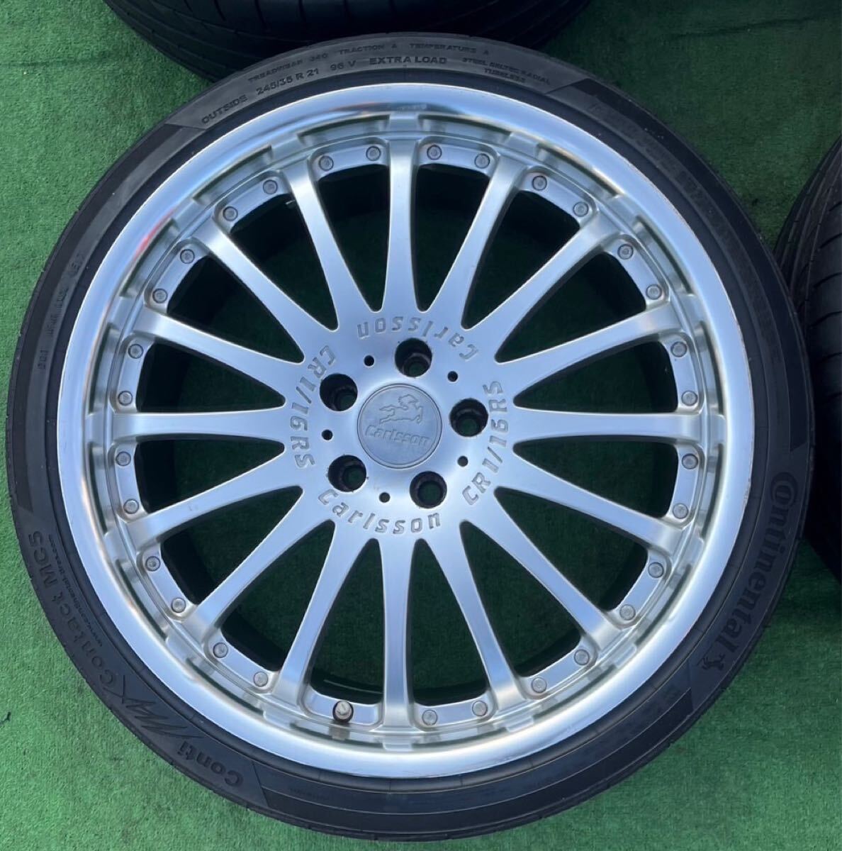 深リム PCD120 - レクサスLS☆Carlsson／カールソン1&frasl;16RS☆深リム仕様9J10J 21インチホイール&frasl;タイヤ 公式通販 (5) カールソン 深リム CR1/16RS 5H-120 レクサスLS460 LS500 LS600h 新型 40系 アルファード ヴェルファイア BMW PCD120 9J10J 21インチ
