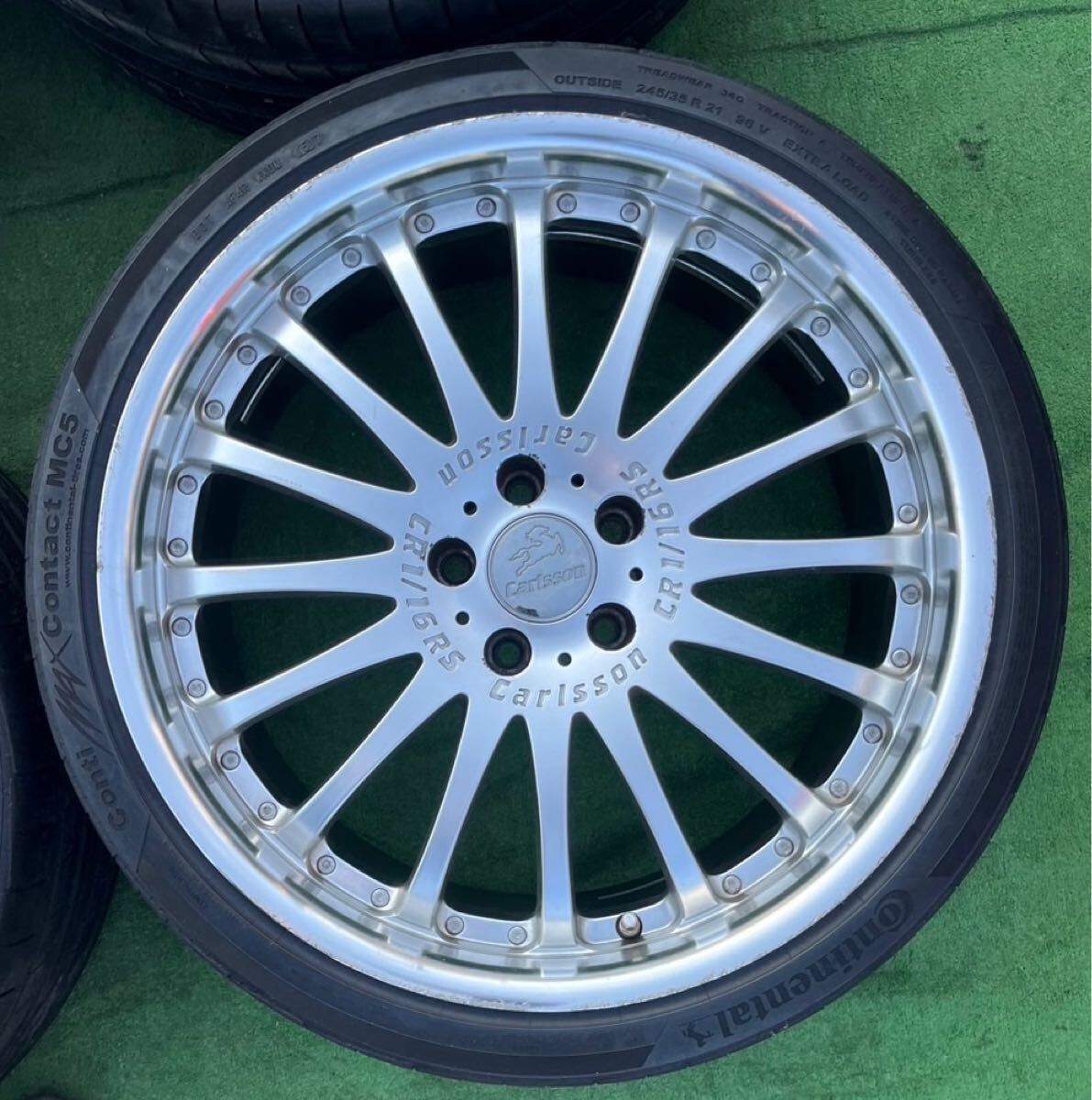 深リム PCD120 - レクサスLS☆Carlsson／カールソン1&frasl;16RS☆深リム仕様9J10J 21インチホイール&frasl;タイヤ 公式通販 (5) カールソン 深リム CR1/16RS 5H-120 レクサスLS460 LS500 LS600h 新型 40系 アルファード ヴェルファイア BMW PCD120 9J10J 21インチ