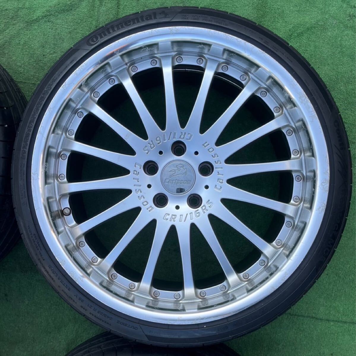 深リム PCD120 - レクサスLS☆Carlsson／カールソン1&frasl;16RS☆深リム仕様9J10J 21インチホイール&frasl;タイヤ 公式通販 (5) カールソン 深リム CR1/16RS 5H-120 レクサスLS460 LS500 LS600h 新型 40系 アルファード ヴェルファイア BMW PCD120 9J10J 21インチ
