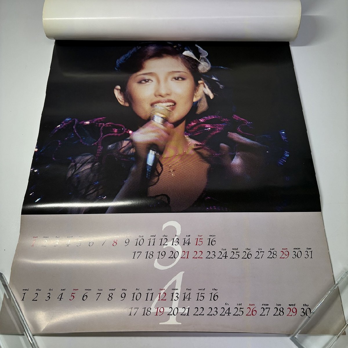 長◇J302/山口百恵 LOVE MOMOE Forever 81 1981年度カレンダー/(や行