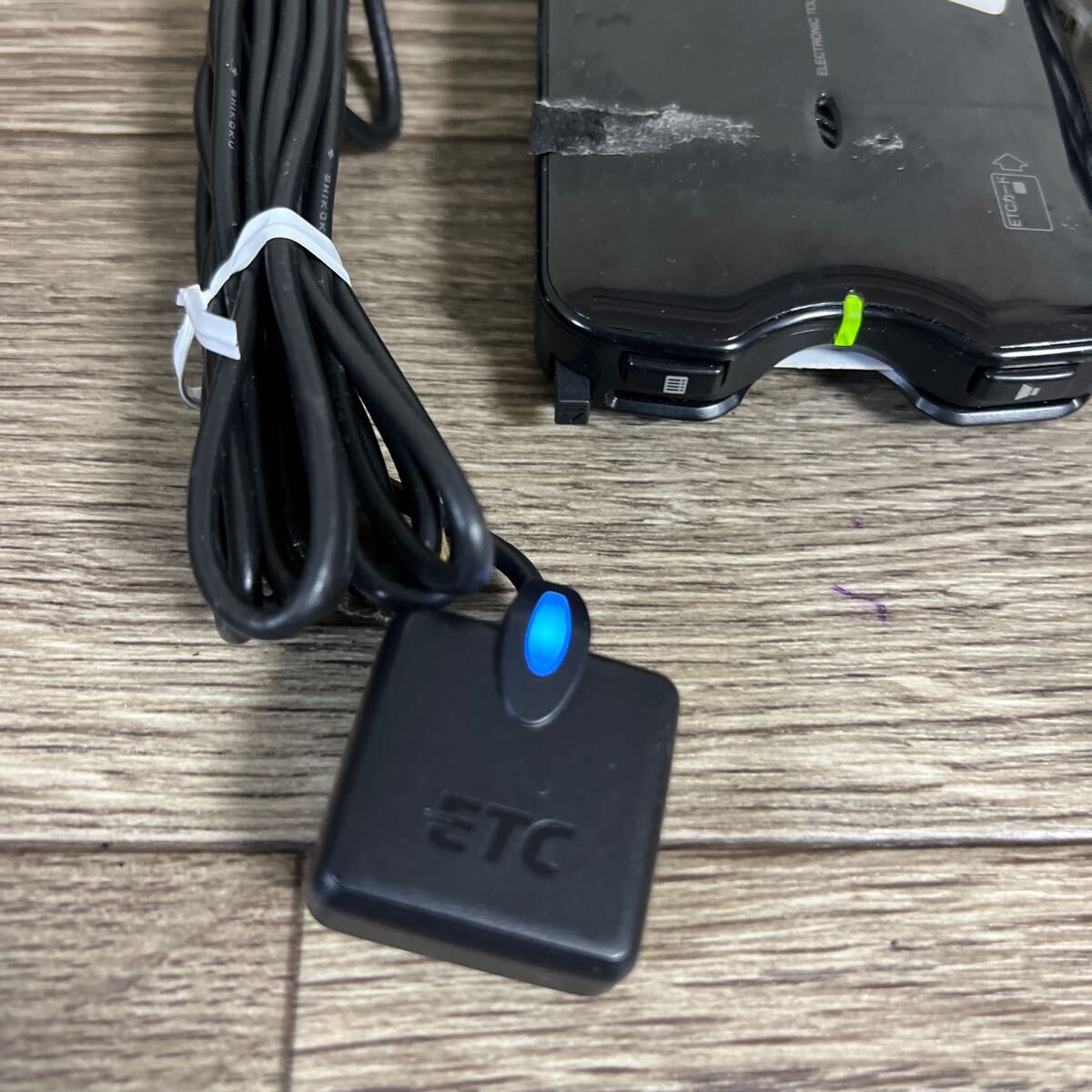 ETC 三菱　(EP-9U 711VB X792T09281)軽自動車から外しました中古品です アンテナ分離型 (軽自動車セットアップ)_3