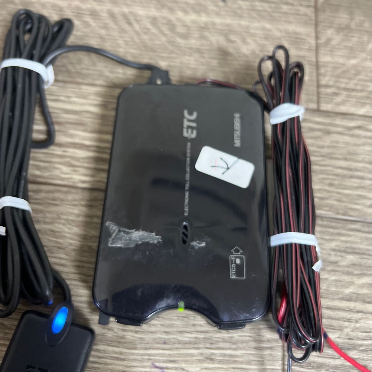 ETC 三菱　(EP-9U 711VB X792T09281)軽自動車から外しました中古品です アンテナ分離型 (軽自動車セットアップ)_6