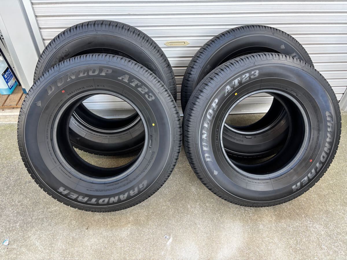 ダンロップ AT23 265/70R16 ランクル70 新車外し(中古品)｜売買された 