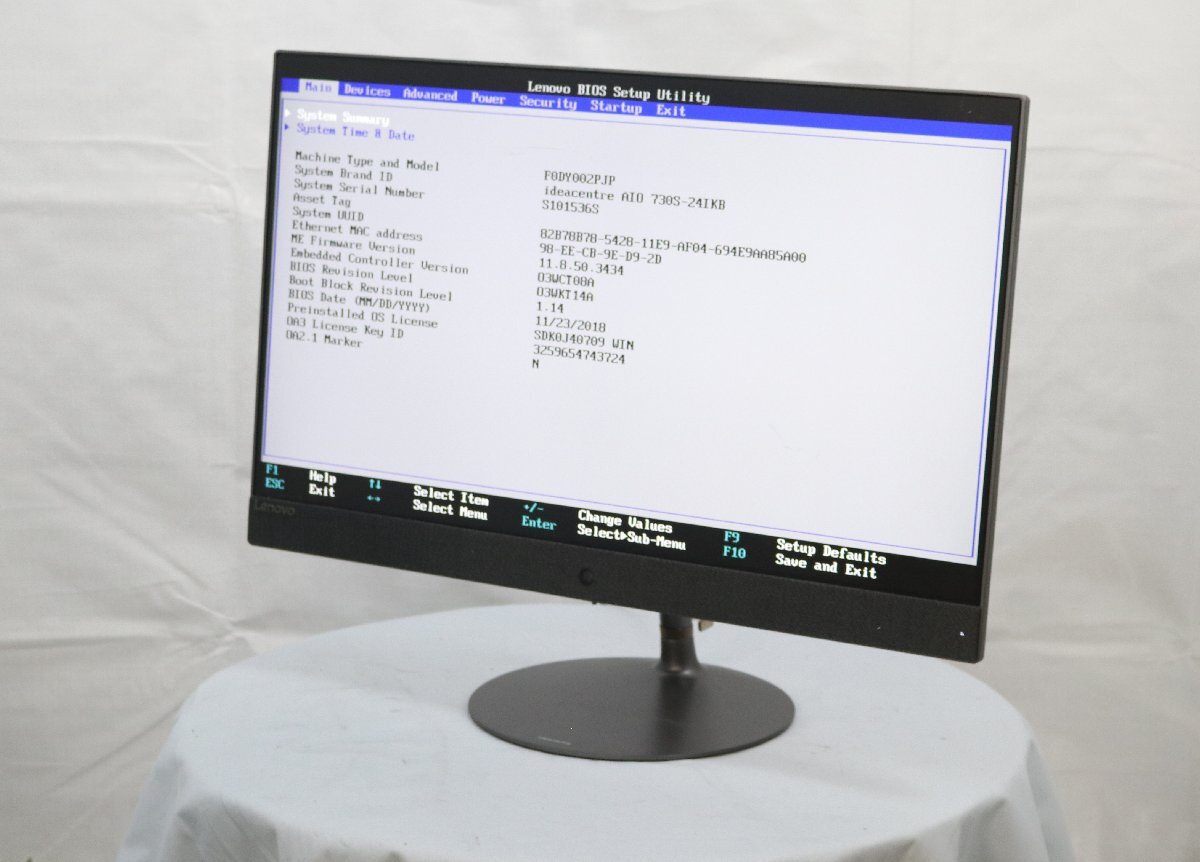 Core i5/1TB/8GB/ideaCentre AIO730S-24IKB Lenovo Ideacentre All-in