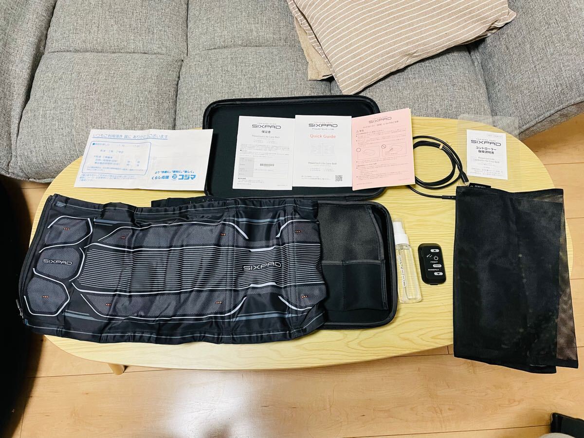 SIXPAD Powersuit Core Belt/シックスパッドパワースーツコアベルト 