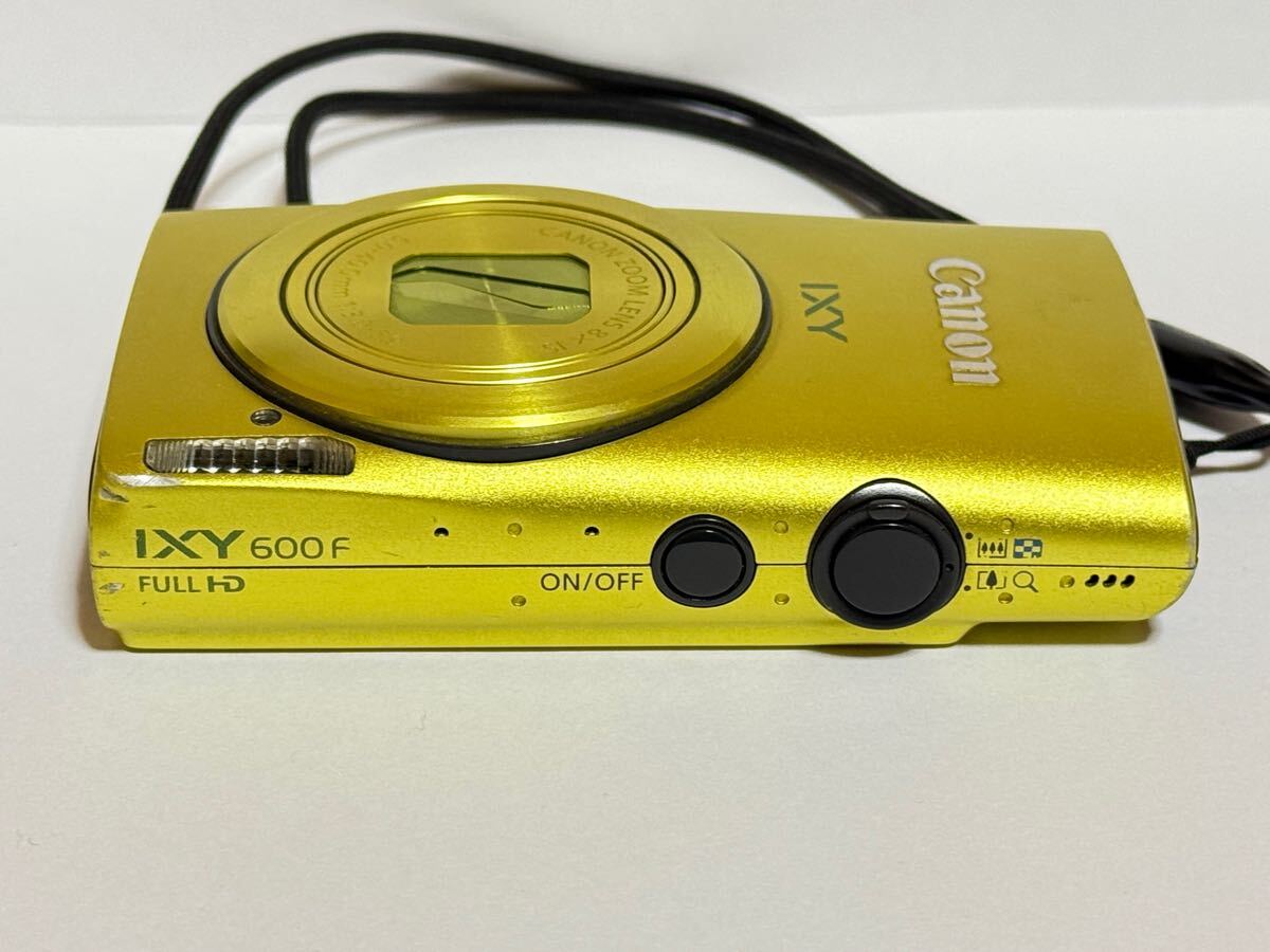 CANON IXY 600F イエロー 稼働品 カメラ IXY 600F Canon デジタル