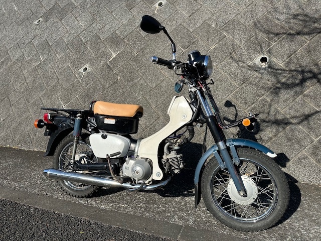 郵政カブ☆MD90ーV☆エンジン好調☆林道☆キャンプ(51cc-125cc