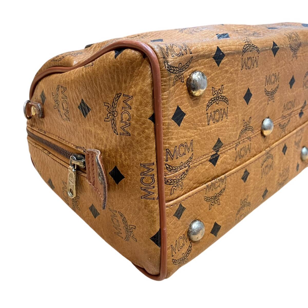 エム・シー・エム MCM ハンドバッグ ミニ ボストンバッグ ヴィセトス柄