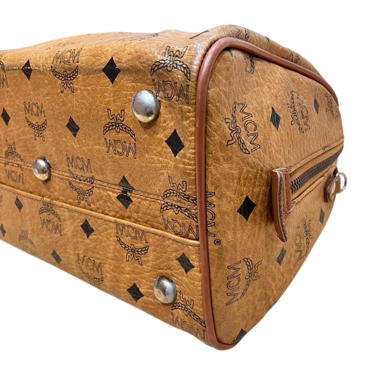 エム・シー・エム MCM ハンドバッグ ミニ ボストンバッグ ヴィセトス柄
