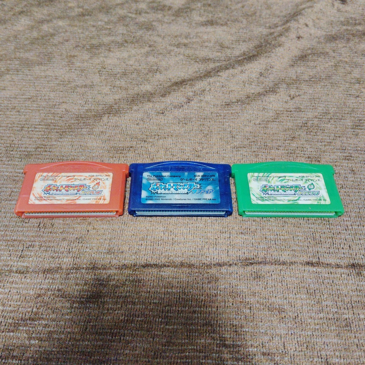ポケットモンスター エメラルド リーフグリーン ルビー ファイアレッド 