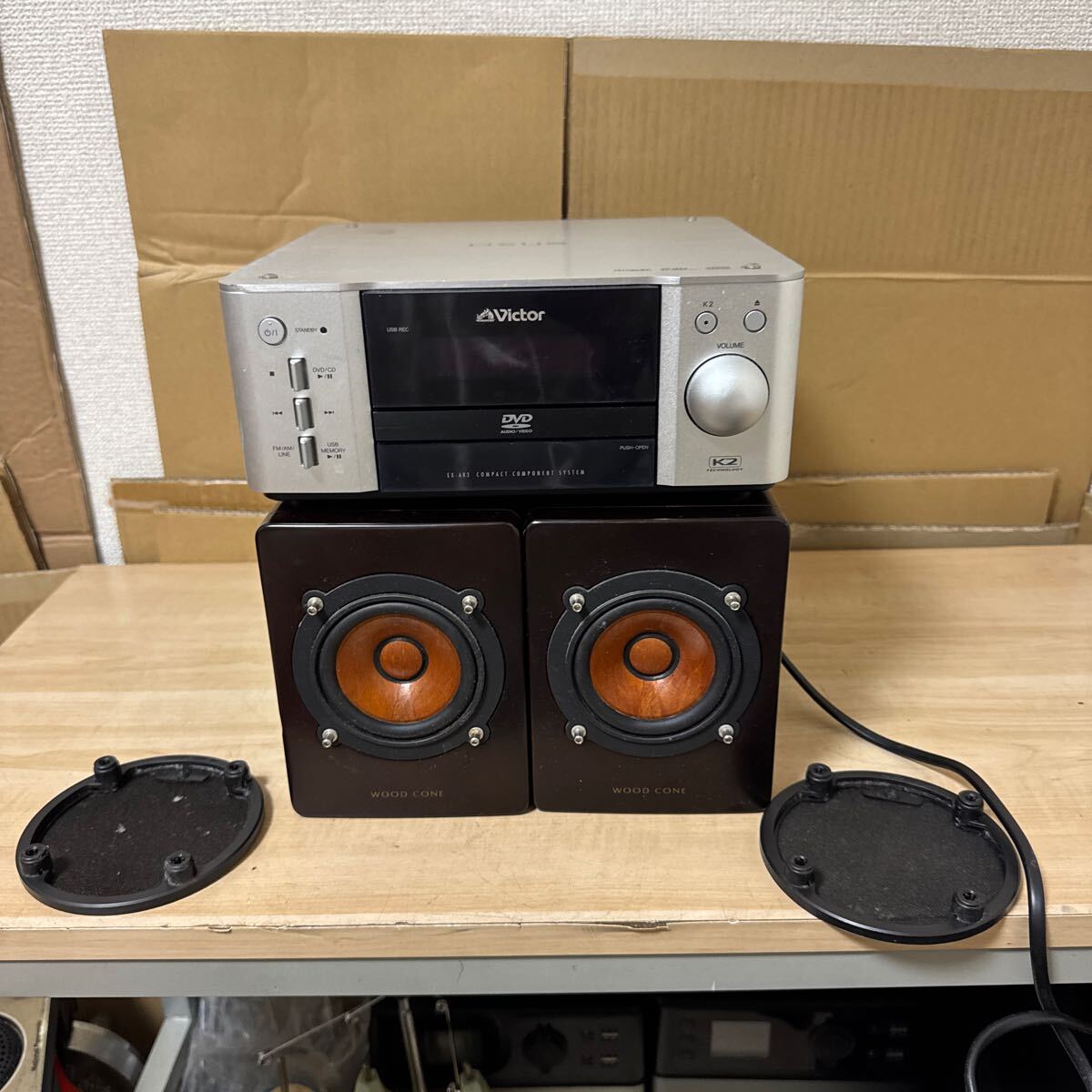 Victor CA-EXAR3 コンパクトコンポーネントシステム◇現状品 ☆1円