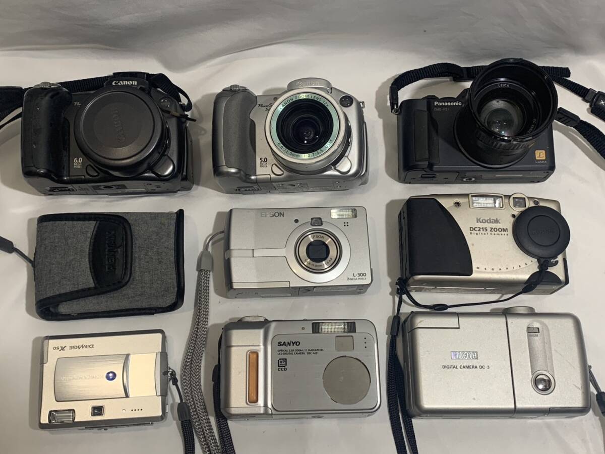 ☆まとめ9台☆ デジタルカメラ ○Canon PowerShot キヤノン パワー 