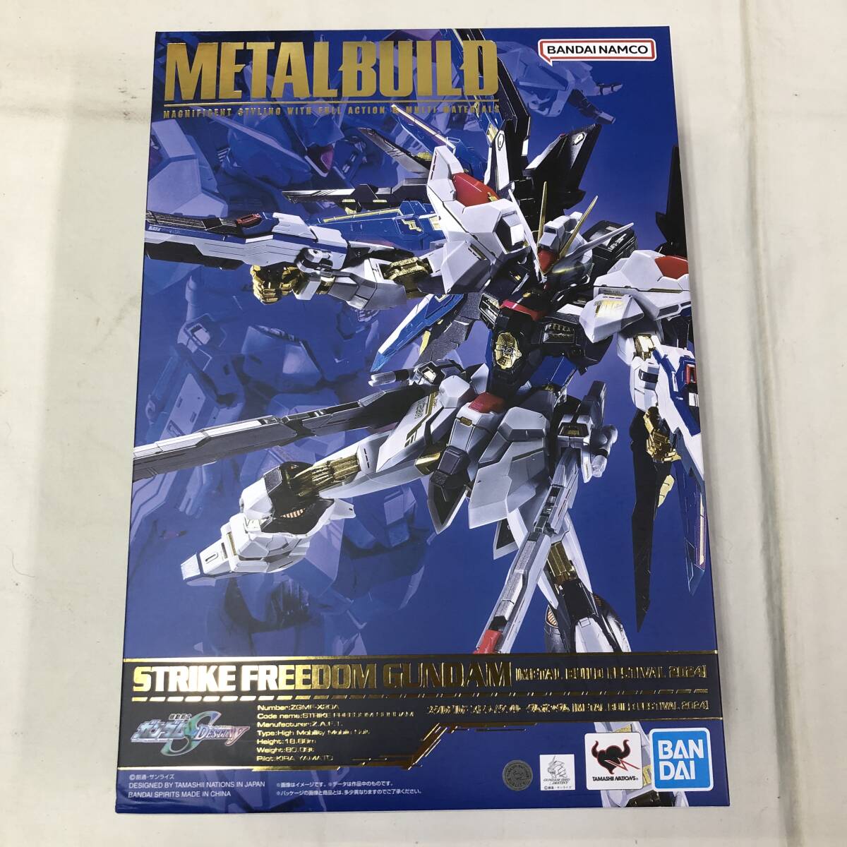 未開封品 METAL BUILD ストライクフリーダムガンダム [METAL BUILD