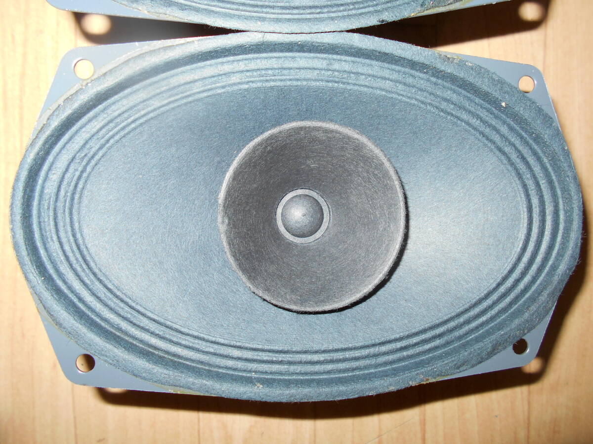 フランス製 AUDAX 小型オーバルフルレンジ 16x10cm ペア ジャンク