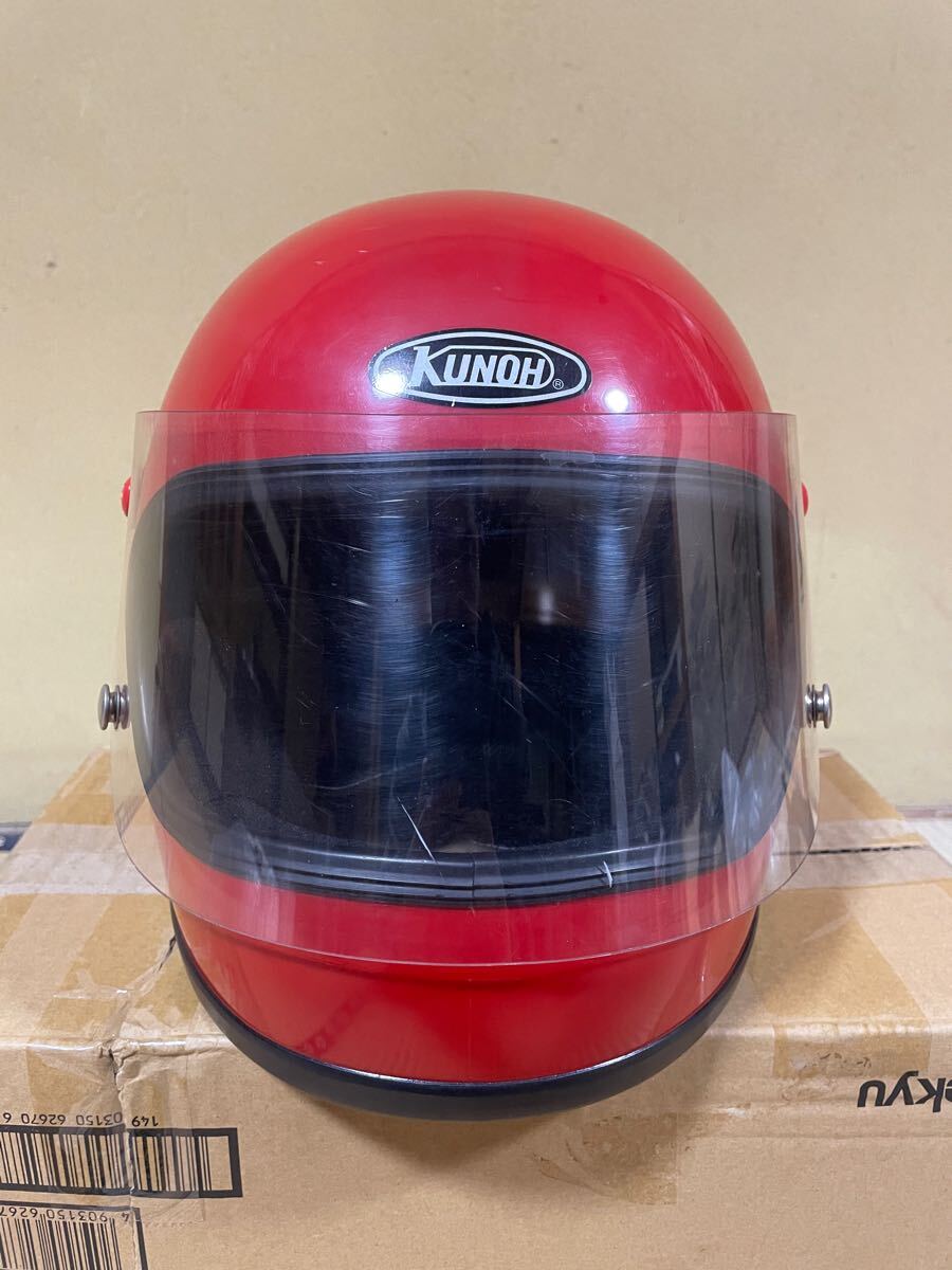 美品 KUNOH フルフェイス ヘルメット 当時物 クノー工業 族ヘル z2 gt