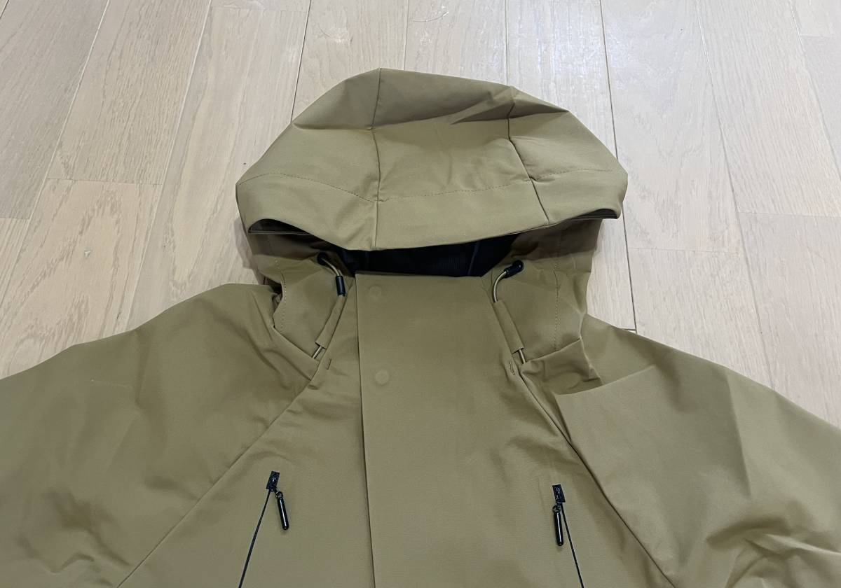 新品5008 試作サンプル 軽量3レイヤー防水透湿シェル 磁石フラップ 全 