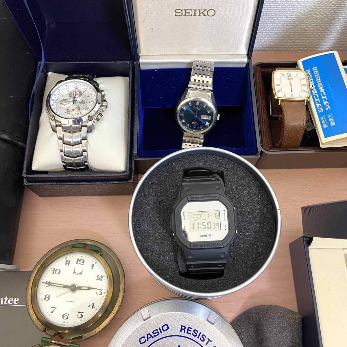 1円～ SEIKO CITIZEN CASIO ラドー TIMEX など 時計 まとめ売り Y1496_3