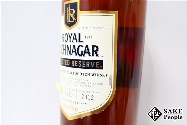 ◇注目! ロイヤル・ロッホナガー セレクテッド リザーブ リミテッド エディション 2012 シングルモルト 700ml 43％ スコッチ 750ml ◇注目! ロイヤルロッホナガー 同梱OK商品ROYAL 木 値下げしました