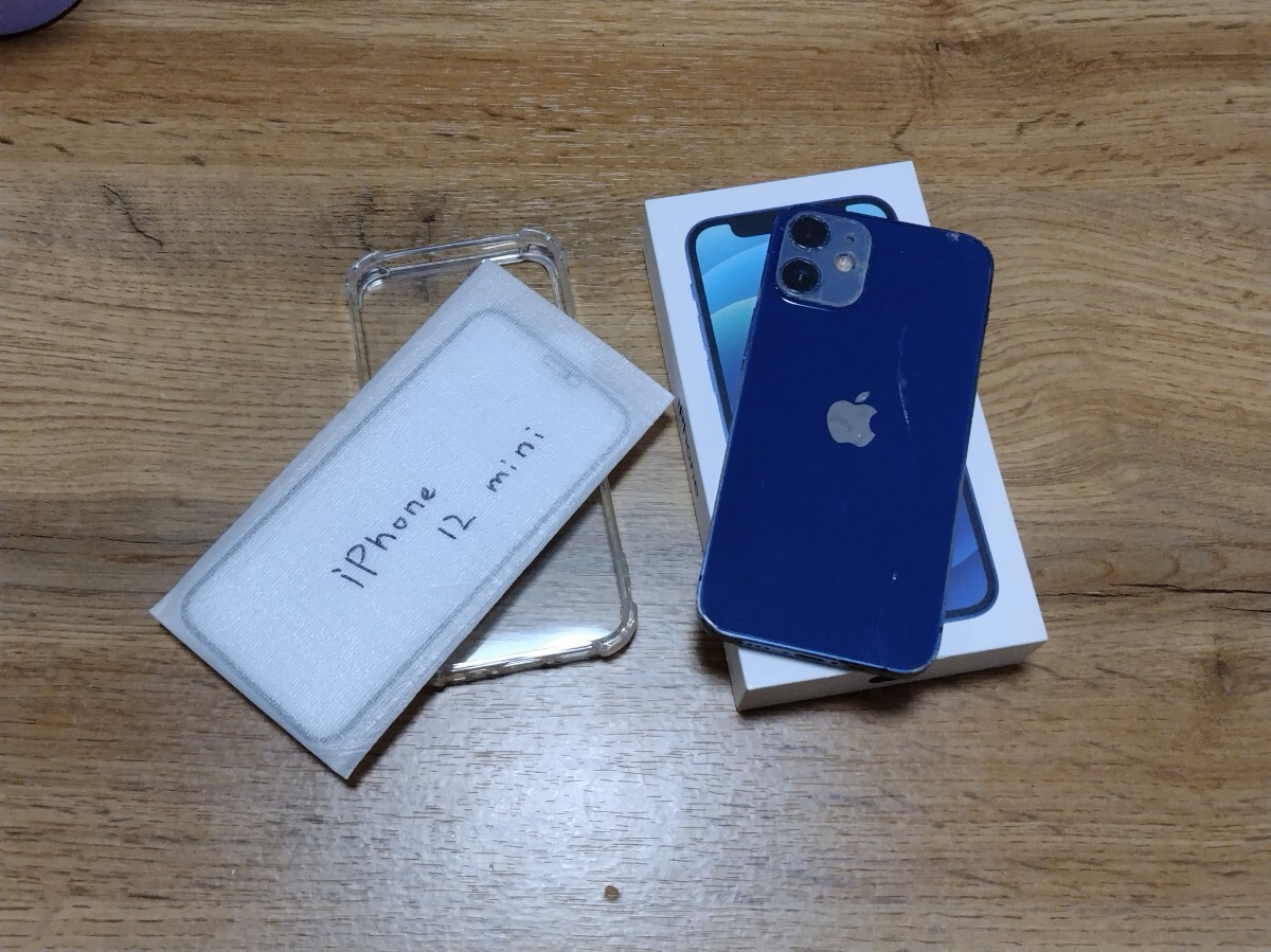 新作登場】 iPhone12 mini 128GB SIMフリー 背面割れジャンク 初期化済み