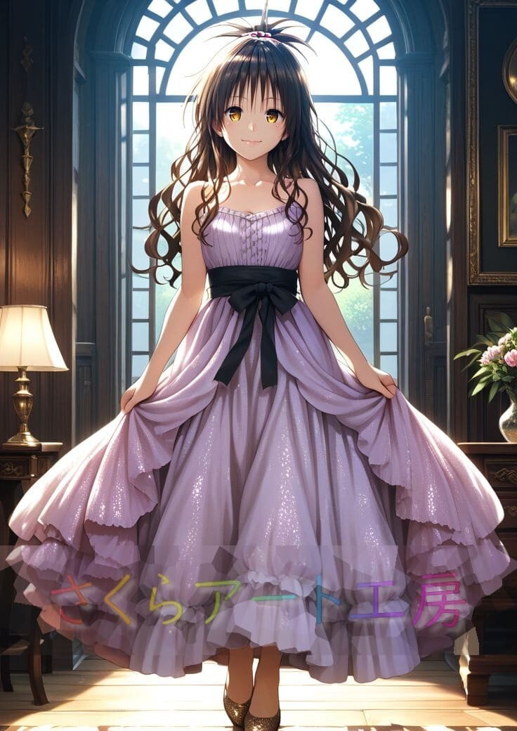 BMG2-74 ToLOVEる 結城美柑 【1点もの】A4 ポスター 同人 ファンアート