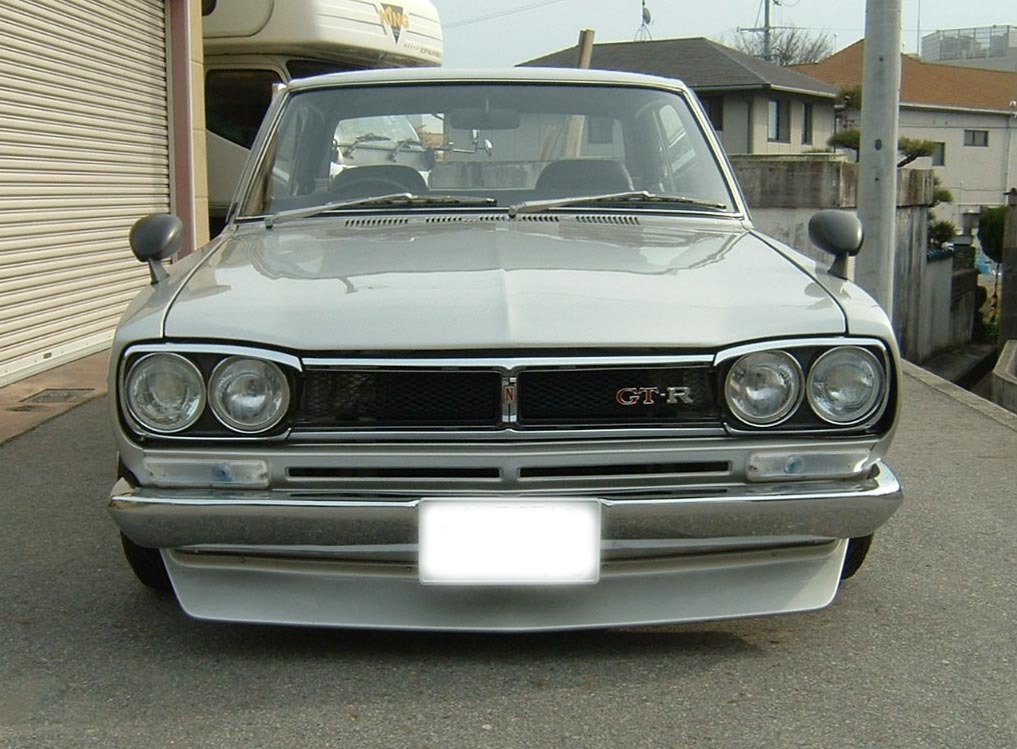 希少 日産 純正 ハコスカ ボンネットモール 前期 GC10 GT / GTR GTX 4