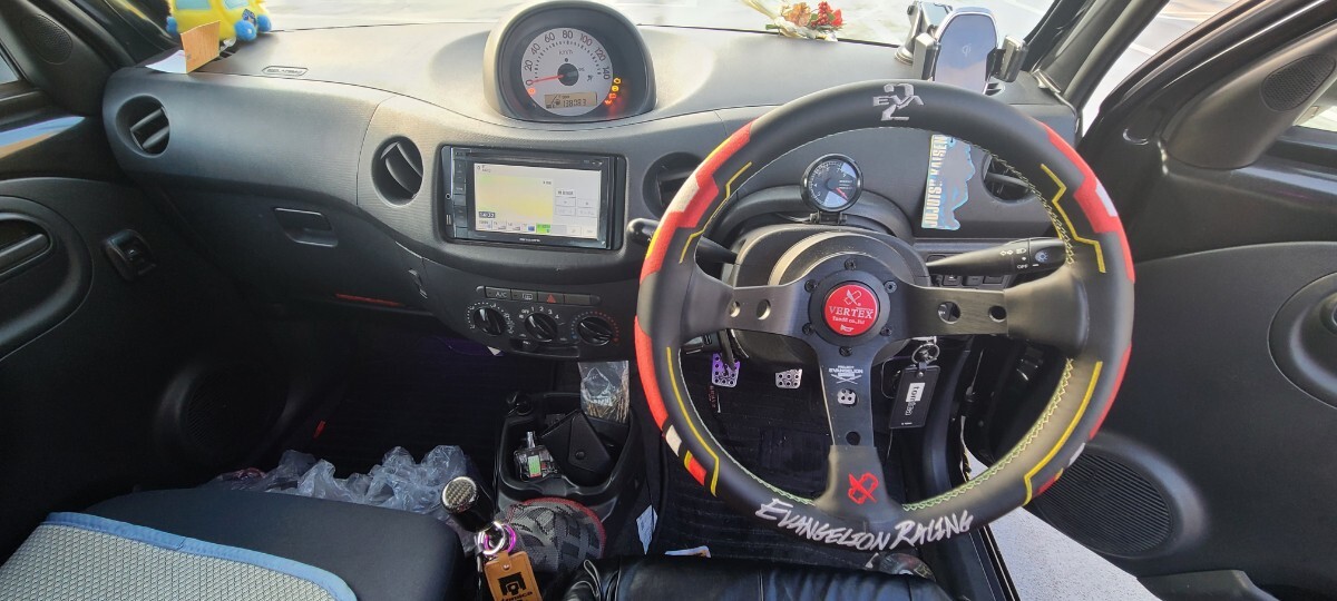 エッセ 5速mt コペンクラッチ フルバケ 4点式 車高調 即峠仕様 
