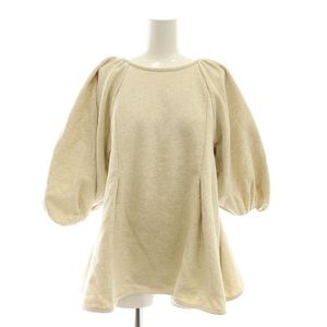 ジプソフィア Gypsohila キャンディトップス スウェット カットソー 七分袖 裏起毛 F ラ