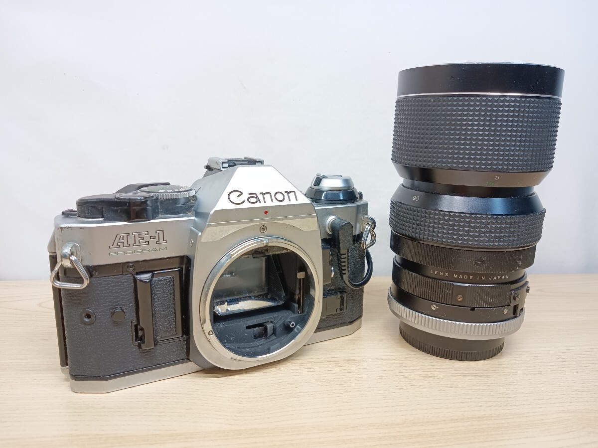 Canon/キャノン AE-1 PROGRAM 一眼レフカメラ レンズ:CANON LENS FD