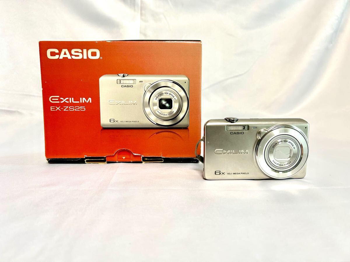 EXILIM EX-ZS25 シルバー CASIO カシオ - 公式通販 コンパクト 