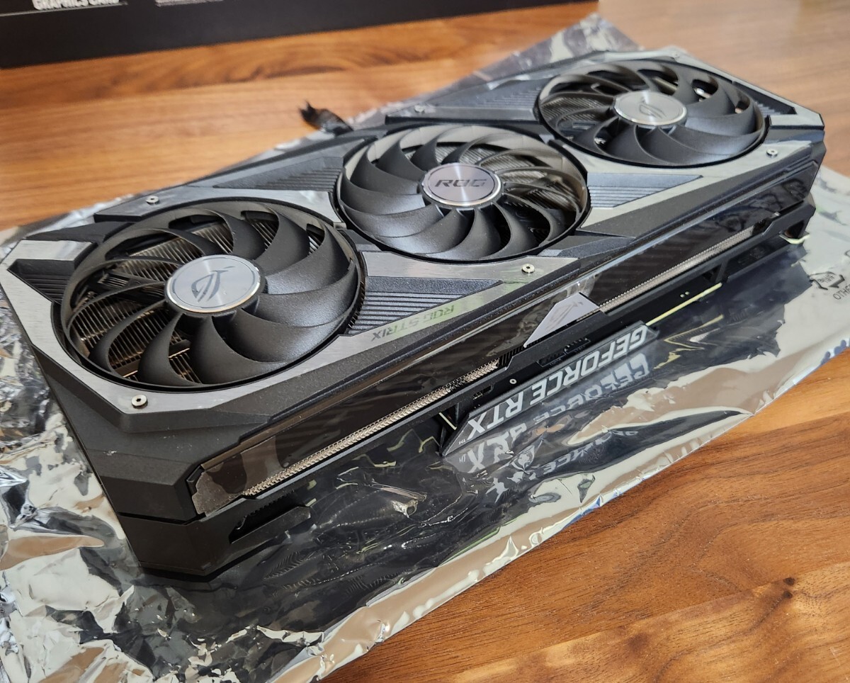 ASUS NVIDIA GeForce RTX 3090 24G STRIX ROG 正常動作確認済み 美品 