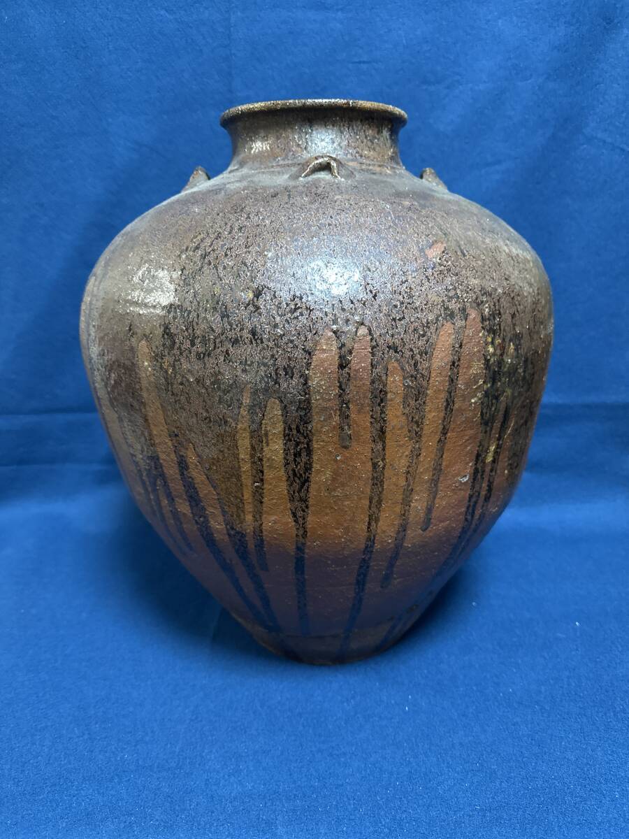 緑屋c□ 時代物 古丹波 古常滑 古信楽 大壷 高約42cm