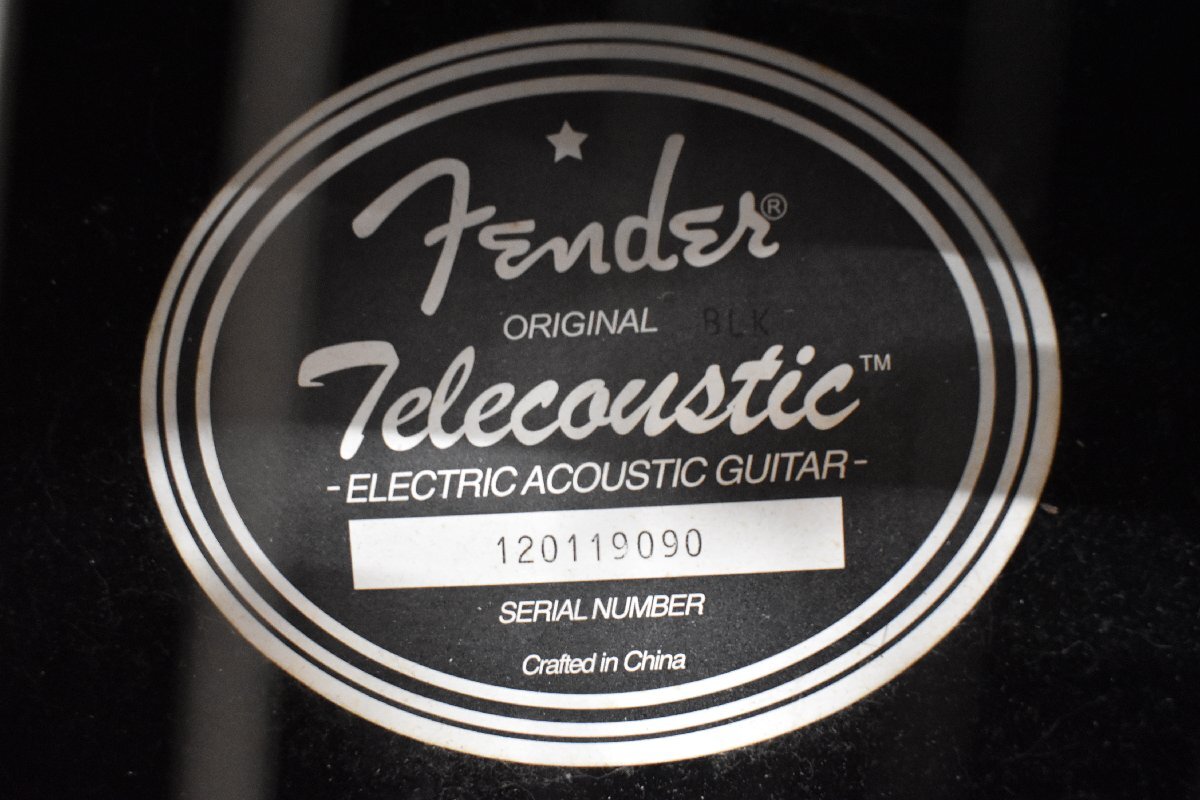 【 J 】0932 Fender Telecoustic #120119090 エレアコギター フェンダー Fender Telecoustic Guitar Is Review: Acoustic&frasl;Electric