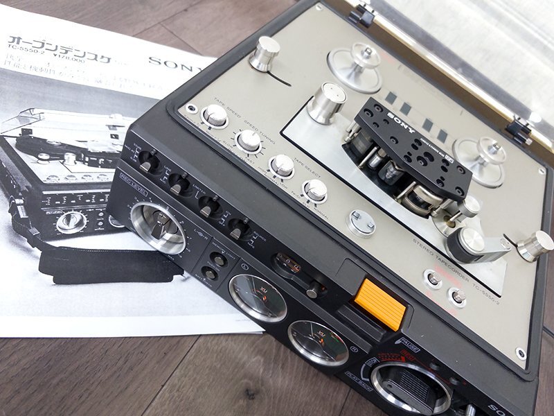 sony Yahoo!オークション TC-5550-2 tc-5550-2」オープンリールデッキ