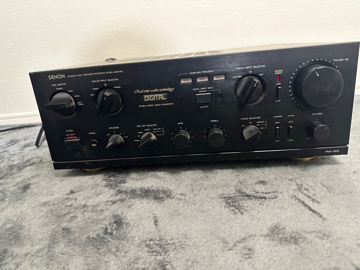793618/DENON （デノン/デンオン）プリメインアンプ PMA-780D DENON デノン PMA-780D アンプ 通電のみ確認 ジャンク ☆DENON PMA