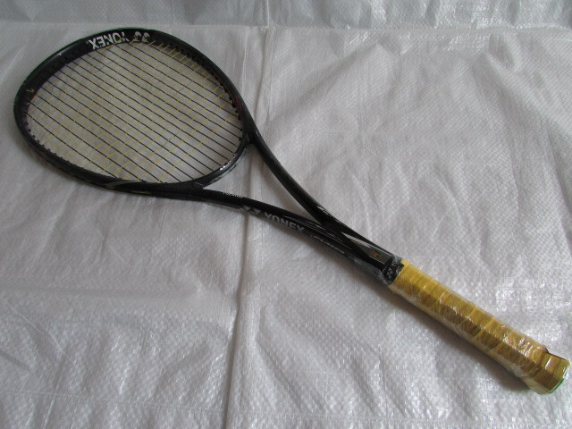 送料無料 USED ハゲキズだらけ F-LASER FLR 9S 軟式 ソフトテニス ラケット ヨネックス yonex エフレーザー 中学生～ 中・上級者 後衛 向け_1