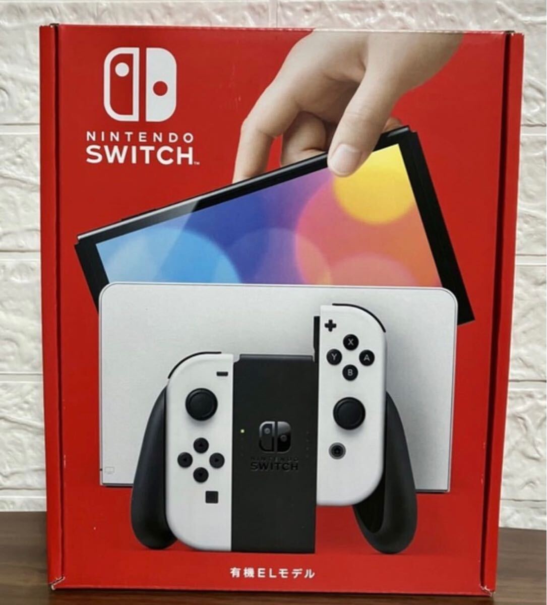 ほぼ未使用】 Nintendo Switch 有機ELモデル ホワイト ニンテンドー