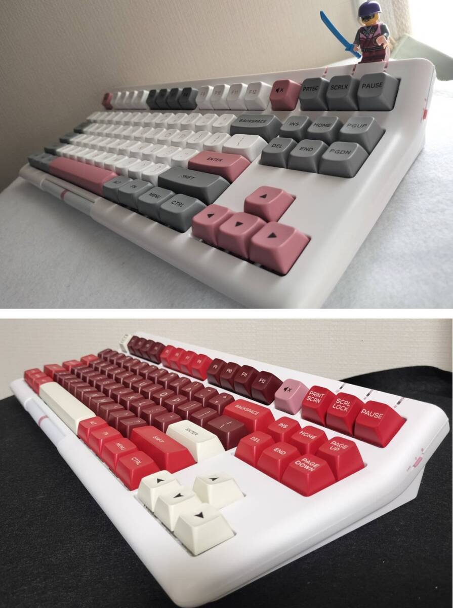 EPOMAKER BRICK87 キーキャップ２種類付属 使用時間少ない(ワイヤレスキーボード)｜売買された