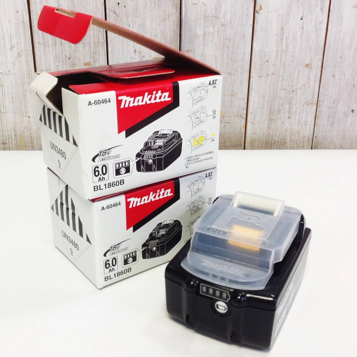 RH-1761】未使用品 makita マキタ 18V 純正バッテリー BL1860B