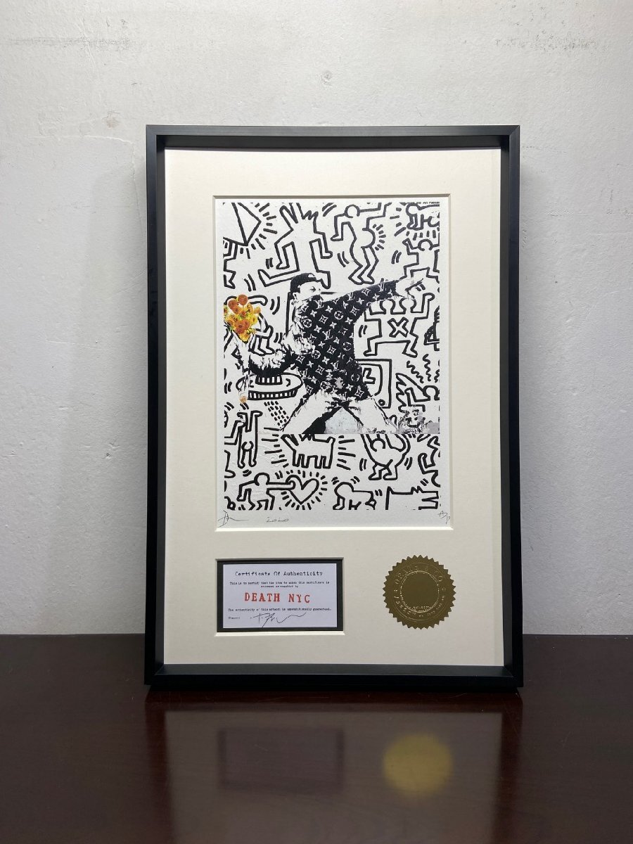 DEATH NYC 現代アートポスター 世界100枚限定 スヌーピー death nyc 