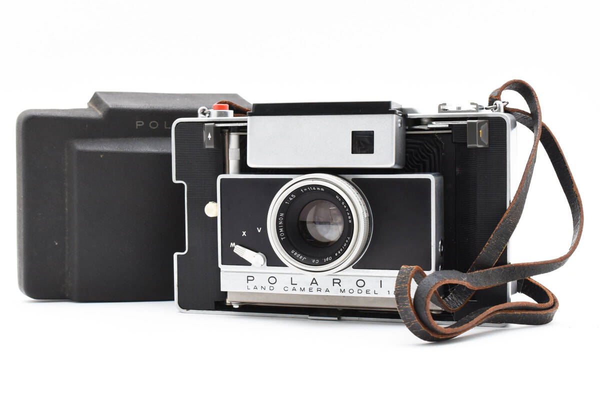 ①ジャンク　Polaroid 180 Tominon 114mm f4.5 本体 カメラ ポラロイド POLAROID LAND CAMERA MODEL 180 TOMINON 1:4.5 f