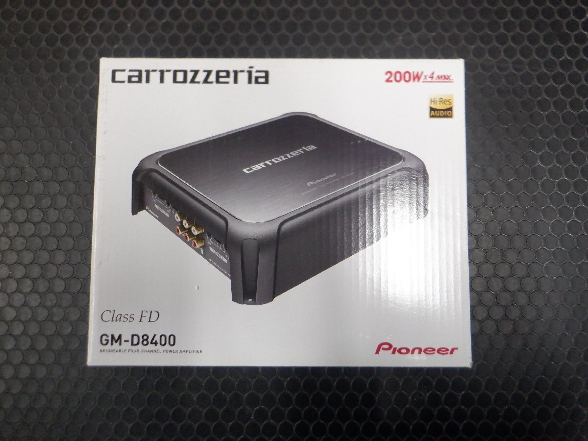 # カロッツェリア / GM-D8400 / パワーアンプ / 4ch / 200W×4 carrozzeria　