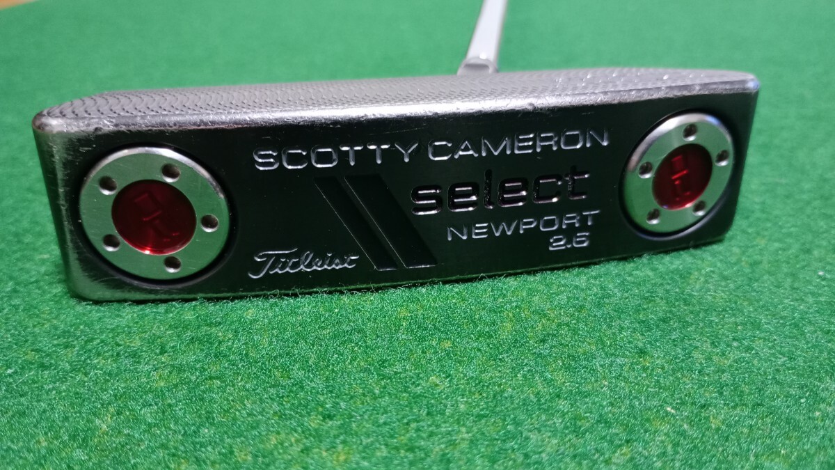SCOTTY CAMERON SELECT NEWPORT 2.6 CS スコッティキャメロン セレクト
