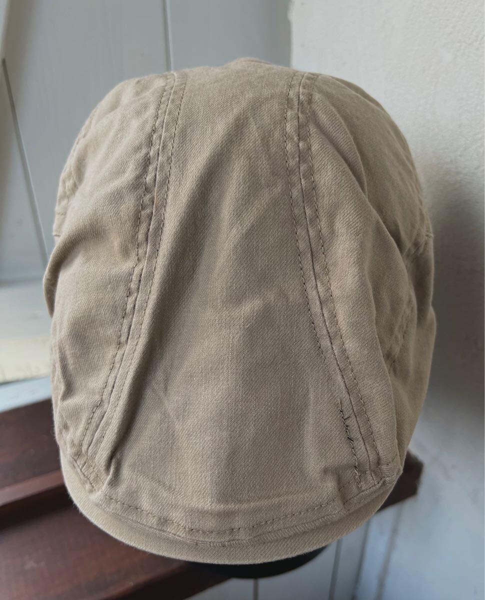 アングラーズハウス ★ Angler's House ☆ サイドホックハンチング ★ タン ☆ Lサイズ ★ 少々ほつれ有り ハンチング_2